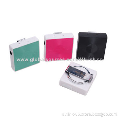 Clip-on Style Bluetooth Stereo Music V4.0 Receivers, 3.5mm Audio Adapter, NFC, APTX for Speakers